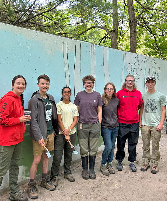 Group photo of volunteers